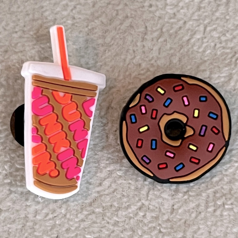 Set of Dunkin Donuts Jibbitz Croc Charm